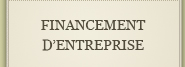 Financement d’entreprise